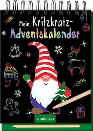 Cover for Mein Kritzkratz-Adventskalender (Book) (2023)