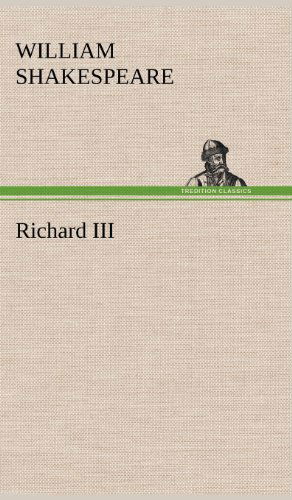 Cover for William Shakespeare · Richard III (Hardcover Book) (2012)