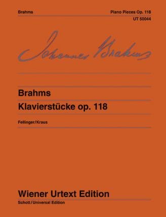 Cover for Brahms · Klavierstücke.UT50044 (Bog)