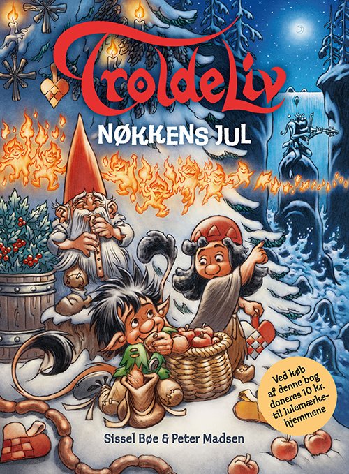 Cover for Sissel Bøe og Peter Madsen · Troldeliv: Troldeliv - Nøkkens jul (Bound Book) [1th edição] (2018)