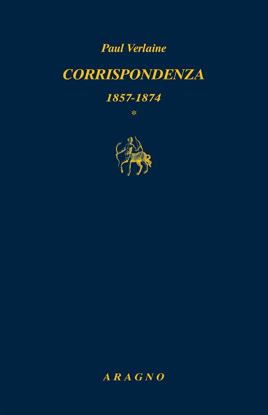Cover for Paul Verlaine · Corrispondenza: 1857-1874, 1875-1885 (Bog)