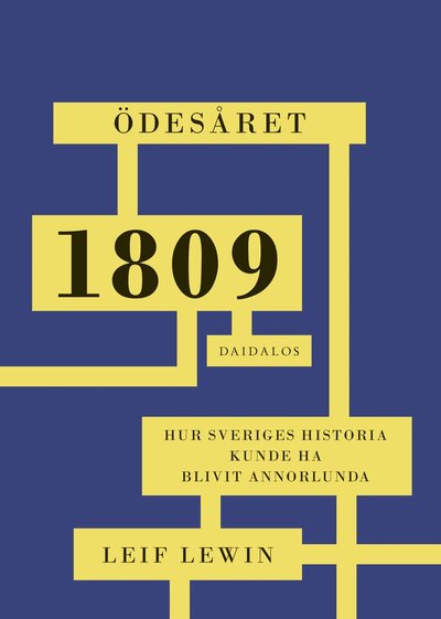 Cover for Leif Lewin · Ödesåret 1809 : hur Sveriges historia kunde ha blivit annorlunda (Gebundesens Buch) (2022)