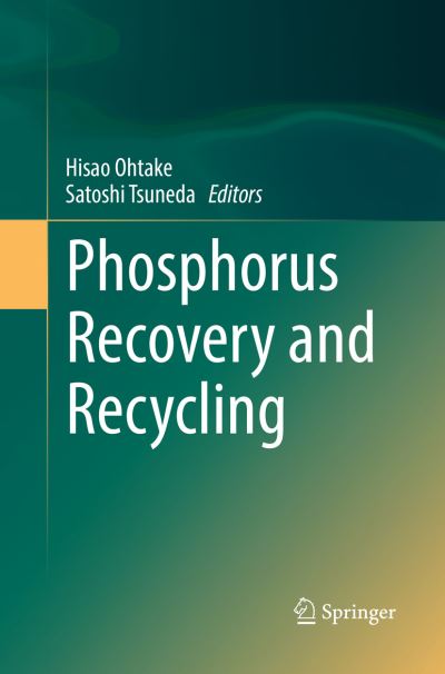Cover for Phosphorus Recovery and Recycling (Paperback Book) [Softcover Reprint of the Original 1st 2019 edition] (2018)
