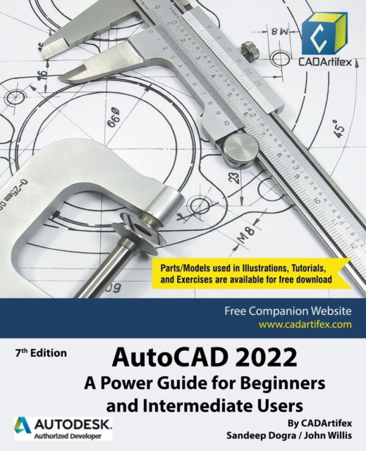 Cover for Sandeep Dogra · AutoCAD 2022: A Power Guide for Beginners and Intermediate Users (Paperback Book) (2021)