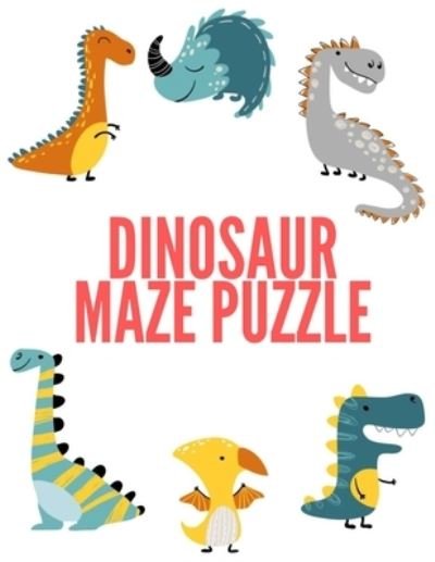 Cover for Le Bnc · Dinosaur Maze Puzzle (Paperback Book) (2020)