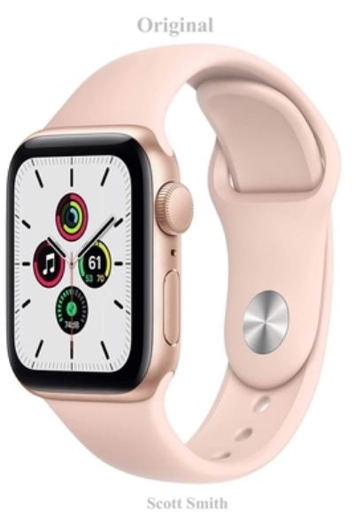 Cover for Scott Smith · Original: New-Apple-Watch SE (GPS, 40mm) - Gold Aluminum Case with Pink Sand Sport Band (Paperback Book) (2021)