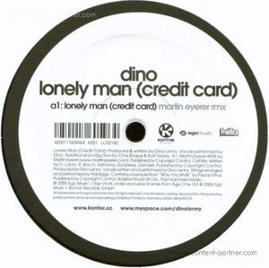 Cover for Dino · Lonely Man (Martin Eyerer Rmx) (12&quot;) (2007)