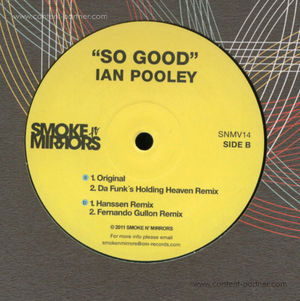 Cover for Ian Pooley · So Good (12&quot;) (2011)