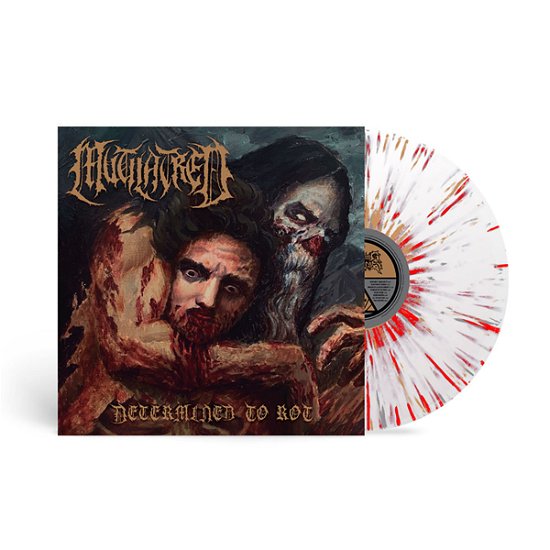 Cover for Mutilatred · Determined to Rot (Clear+splatter Vinyl) (LP) (2022)