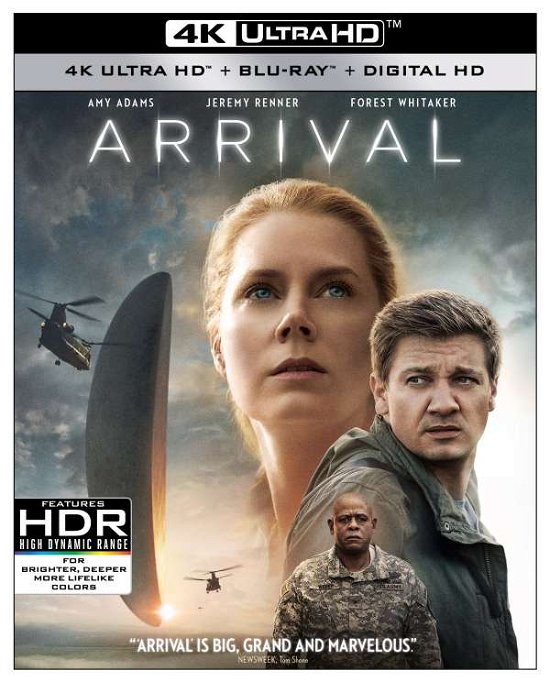 Cover for Arrival (4K UHD Blu-ray) (2017)