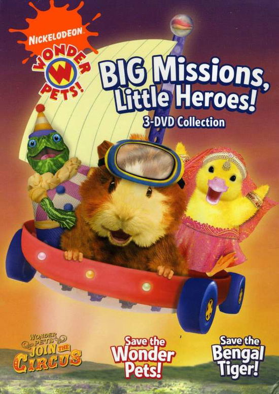 Cover for Wonder Pets · Wonder Pets: Big Missions, Little Heroes! 3 DVD Collection (DVD) (2009)