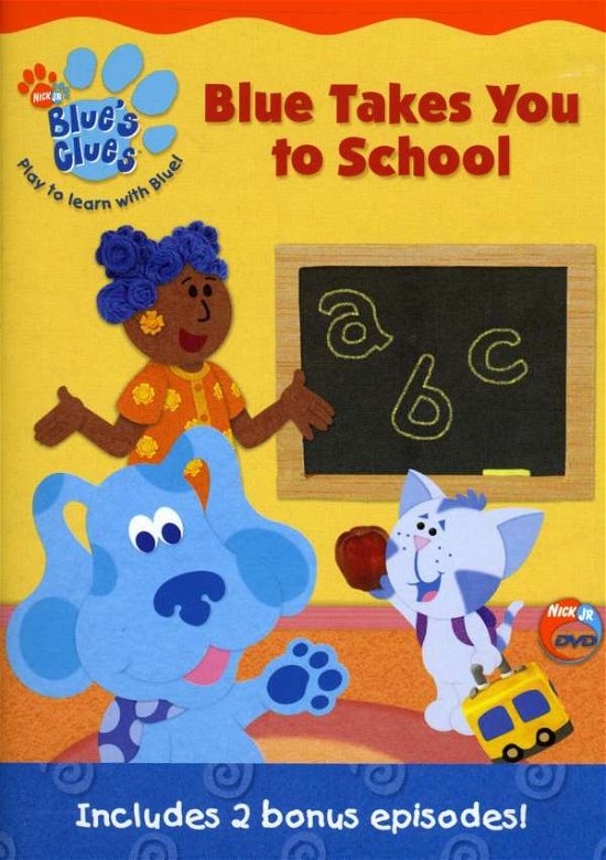 Cover for Blue's Clues: Blue Takes You to School (DVD) (2003)