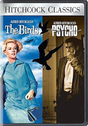 Cover for Birds / Psycho (1960) (DVD) (2017)