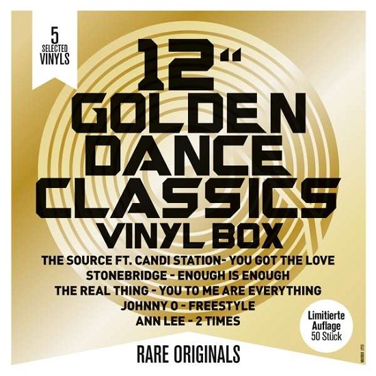 12 Collectors Vinyl Box - Golden Dance Classics - V/A - Muziek - ZYX - 0194111000445 - 30 augustus 2019