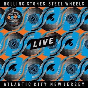 Cover for The Rolling Stones · Steel Weels Atlatnic City (4lp Orange / Yellow) (LP) (2020)