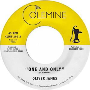 One And Only - Oliver James - Musik - COLEMINE - 0674862657445 - 25 mars 2022