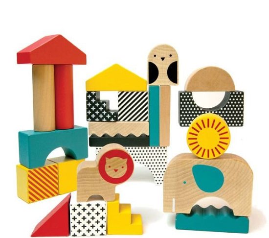 Cover for Petit Collage · Animal Town Wooden Blocks (MERCH) (2021)