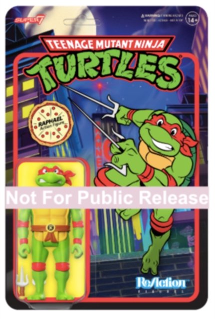 Cover for Teenage Mutant Ninja Turtles · Teenage Mutant Ninja Turtles Reaction Wave 7 - Raphael Toon (MERCH) (2023)