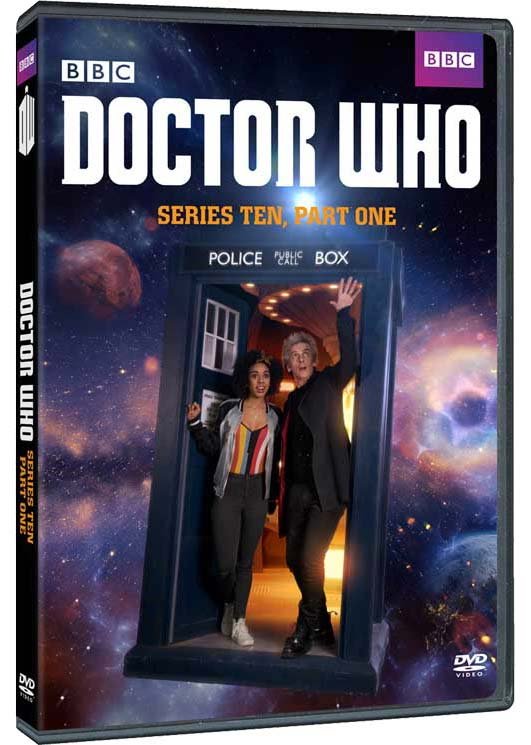 Cover for Doctor Who: Series 10 - Part 1 (DVD) (2017)