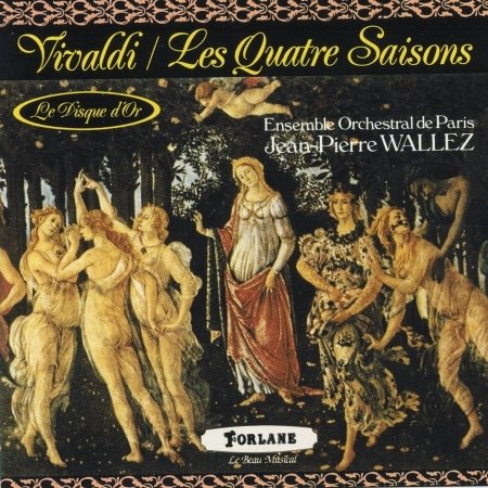 Les Quatres Saisons - Antonio Vivaldi - Música - FORLANE - 3399240166445 - 8 de novembro de 2019