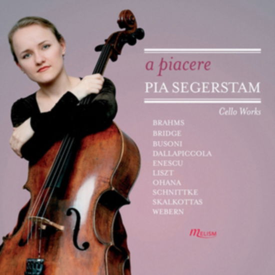 Cover for Pia Segerstam &amp; Maria Belooussova · A Piacere (CD) (2019)