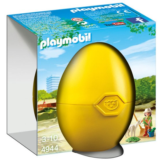 Cover for Playmobil · 4944 - Tierpflegerin Mit Alpaka (Spielzeug)