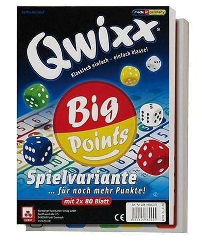 Cover for Blöcke QWIXX-Big-Points (Spl-Zub)4039 (Book) (2015)