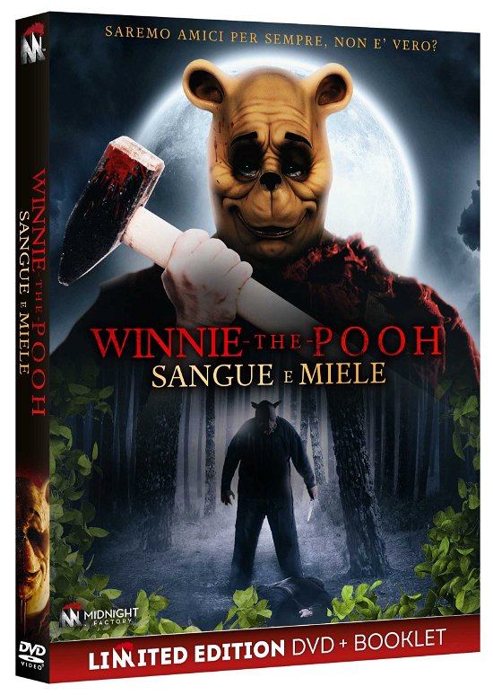 Cover for Winnie the Pooh: Sangue E Miel · Winnie The Pooh: Sangue E Miele (Dvd+Booklet) (DVD) (2023)