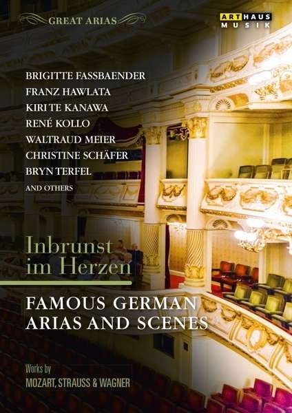 Arias / Inbrunst Im Herzen - Strauss / Fassbaender / Marton - Film - ARTHAUS - 4058407092445 - 8 juli 2016