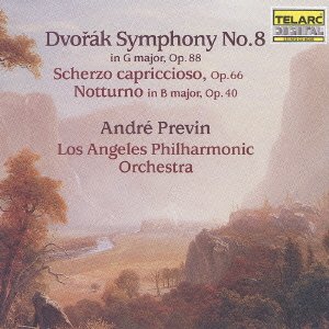 Cover for Andre Previn · Dvorak: Symphony No.8/scherzo Capric (CD) [Japan Import edition] (2004)