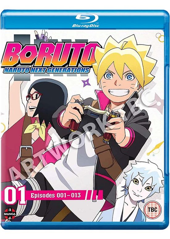 Cover for Boruto: Naruto Next Generation · Boruto - Naruto Next Generations Set 1 (Episodes 1 to 13) (Blu-ray) (2019)