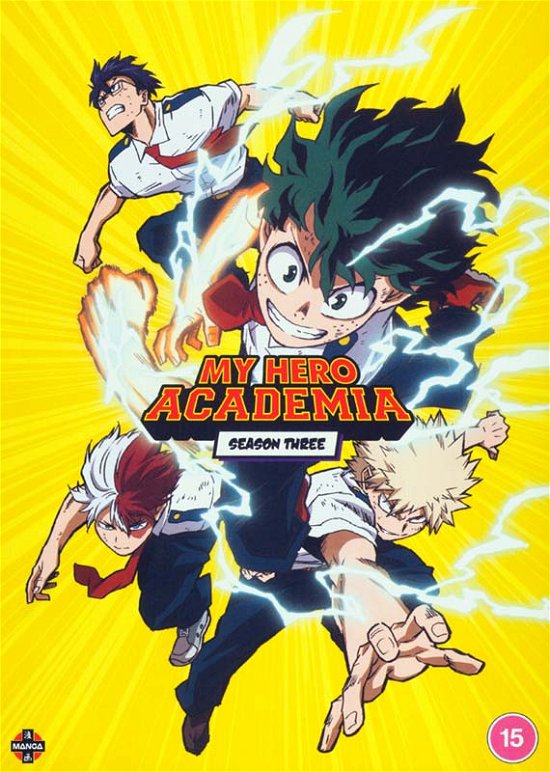 Cover for My Hero Academia - Season 3 · My Hero Academia Season 3 (DVD) (2020)