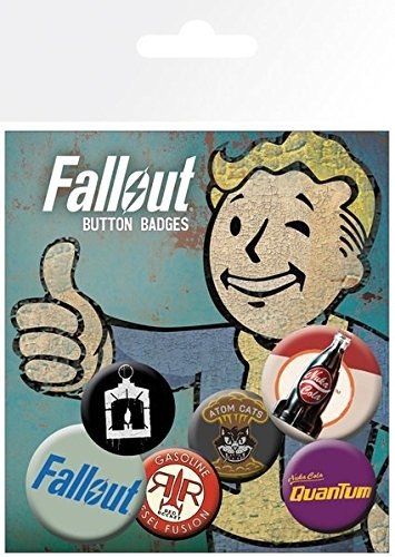 Fallout 4 Mix 2 Badge Pack - Fallout 4 - Merchandise -  - 5028486347445 - 