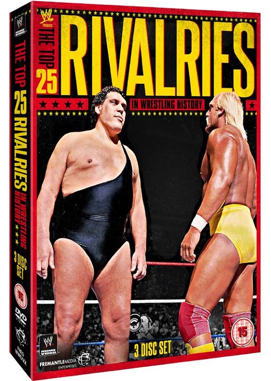 Cover for Top 25 Rivalries · Wwe: Wwe Presents The Top 25 Rivalries In Wrestling History (DVD) (2013)