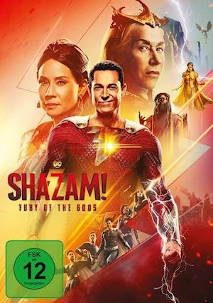 Shazam! Fury of the Gods - Zachary Levi,asher Angel,rachel Zegers - Films -  - 5051890333445 - 15 juin 2023