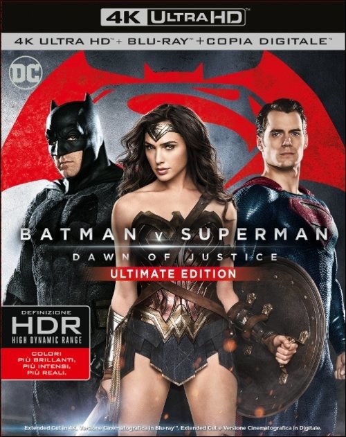 Batman V Superman - Dawn Of Justice - Movie - Elokuva - Warner Bros - 5051891141445 - 