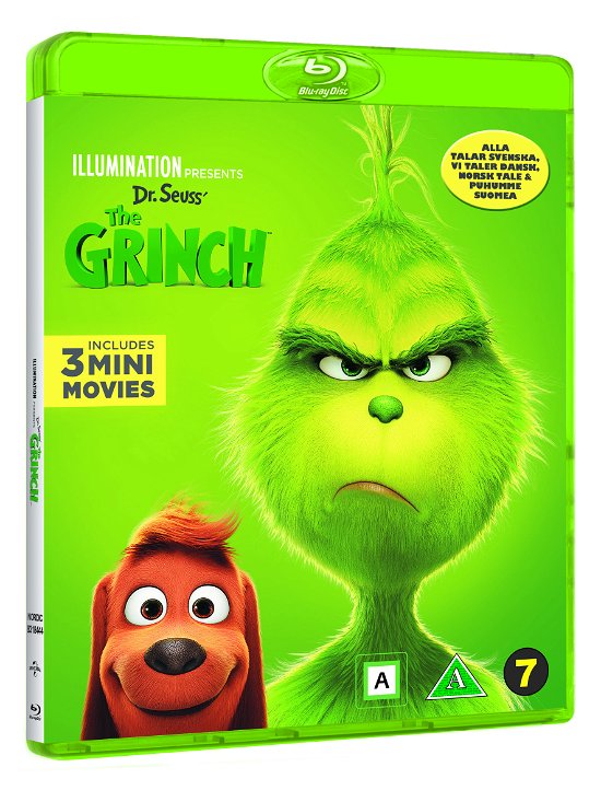 Cover for The Grinch (Blu-ray) (2019)