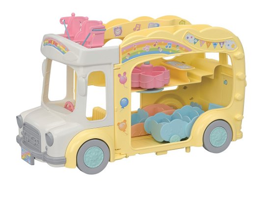 Cover for Sylvanian Families  Rainbow Fun Nursery Bus Toys (MERCH)