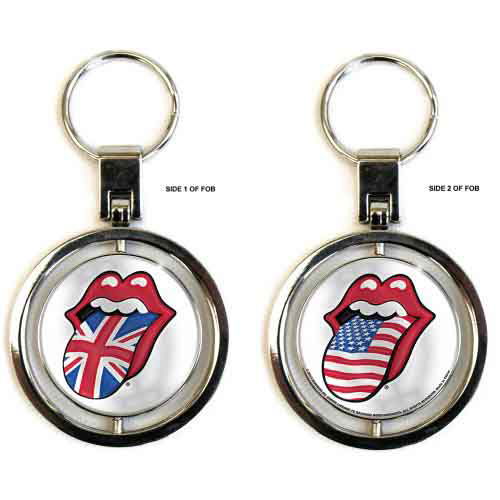 Cover for The Rolling Stones · The Rolling Stones Keychain: UK &amp; US Tongues (Spinner) (MERCH) (2014)