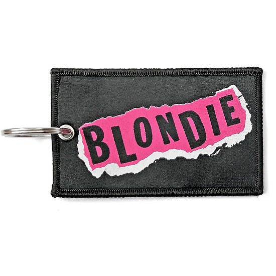 Cover for Blondie · Blondie Keychain: Punk Logo (Double Sided Patch) (MERCH)