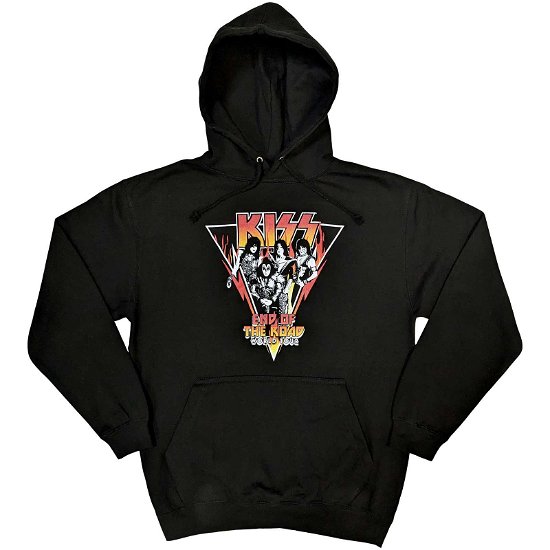 KISS Unisex Pullover Hoodie: Triangle - Kiss - Merchandise -  - 5056737220445 - 