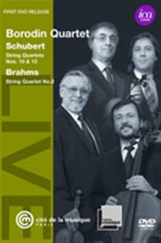 Cover for Schubert / Borodin Quartet · Live: Borodin Quartet (DVD) (2011)