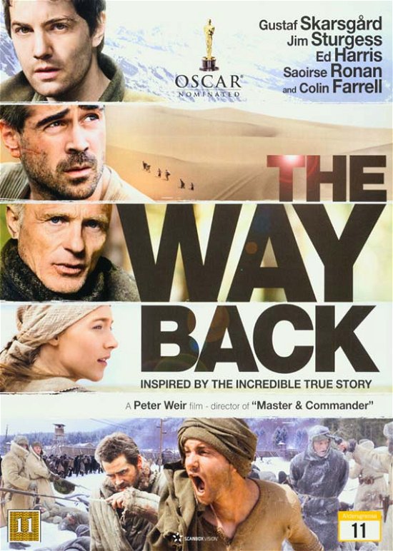 The Way Back -  - Elokuva - JV-UPN - 5706141797445 - torstai 18. helmikuuta 2021