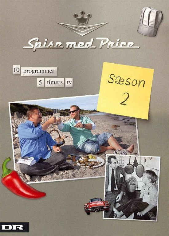Spise med Price - Sæson 2 DVD - James og Adam Price - Elokuva - ArtPeople - 5707435602445 - maanantai 14. syyskuuta 2009