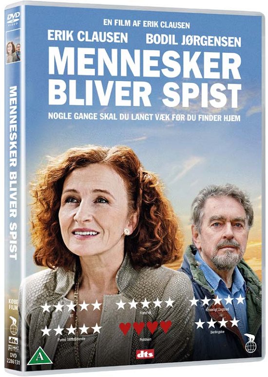 Cover for Erik Clausen / Bodil Jørgensen · Mennesker Bliver Spist (DVD) (2015)