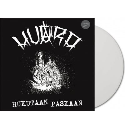 Cover for Huora · Hukutaan Paskaan (White Vinyl) (LP) (2022)