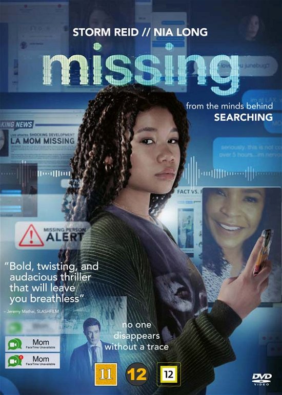 Cover for Missing (DVD) (2023)