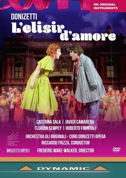 Donizetti: L'elisir D'amore - Gli Originali / Riccardo Frizza / Caterina Sala - Films - DYNAMIC - 8007144379445 - 2 december 2022