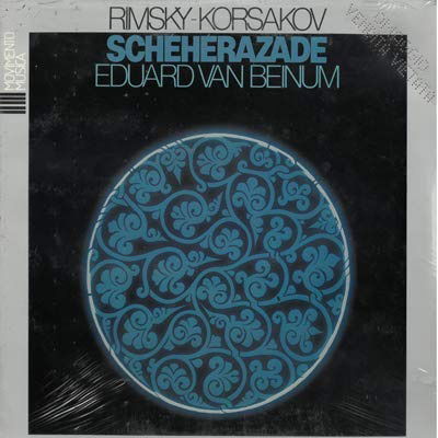 Cover for Nikolai Rimsky-Korsakov  · Scheherazade (VINYL)