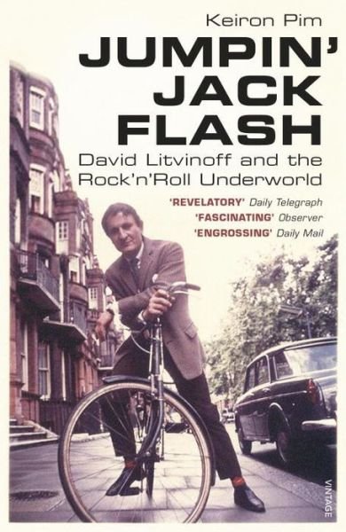 Cover for Keiron Pim · Jumpin' Jack Flash: David Litvinoff and the Rock’n’Roll Underworld (Paperback Book) (2017)